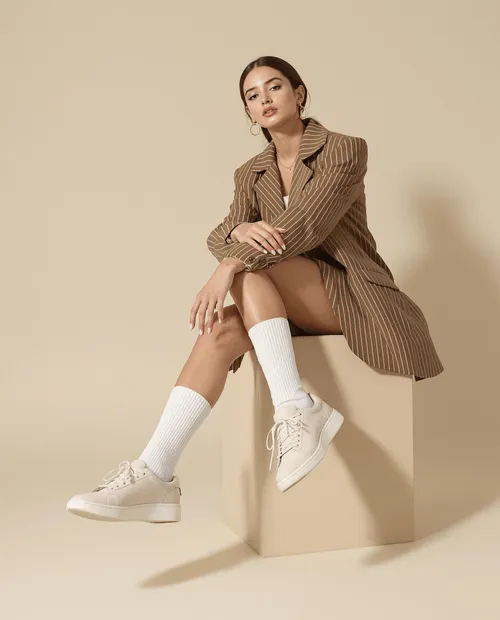 Minimalist Fashion Pose