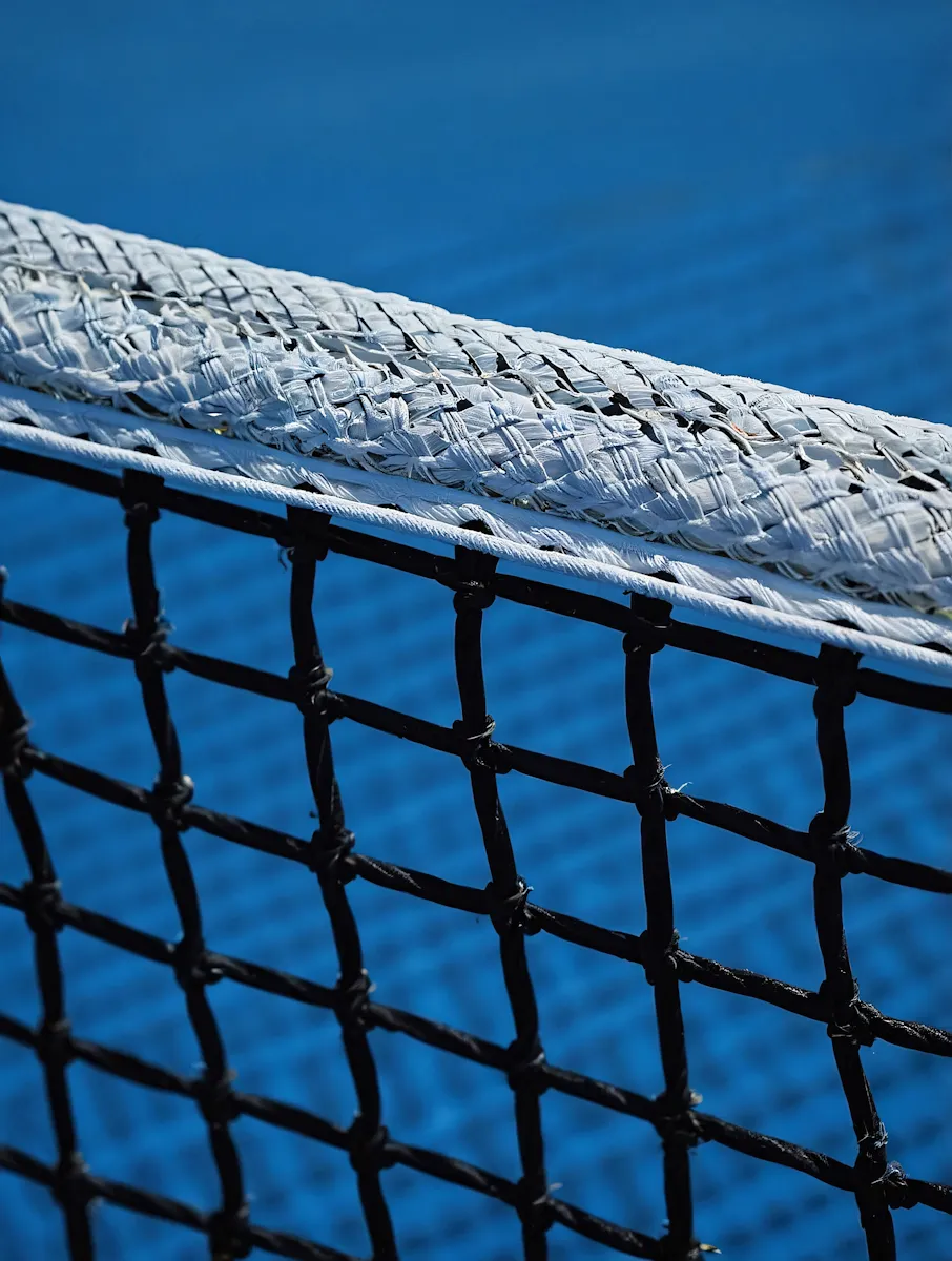 Tennis Net Close-Up